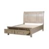 2259GY Bedroom Bethel Collection 4PC SET: 1QB,1NS,1DR,1MR