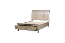 2259GY Bedroom Bethel Collection 4PC SET: 1QB,1NS,1DR,1MR
