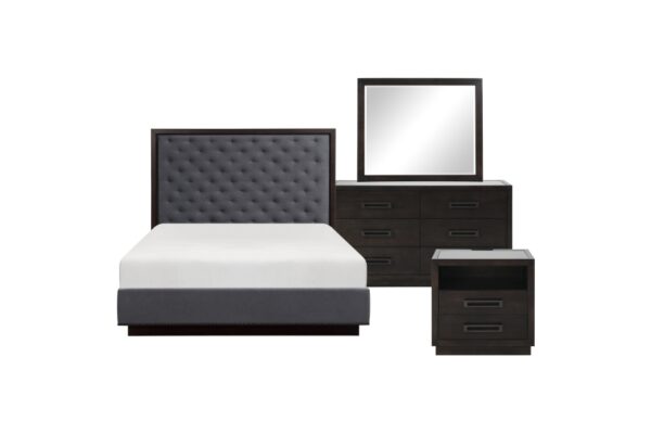 5424 Bedroom Larchmont Collection 4pc Set (QB+NS+DR+MR)