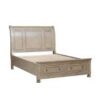 2259GY Bedroom Bethel Collection 4PC SET: 1QB,1NS,1DR,1MR