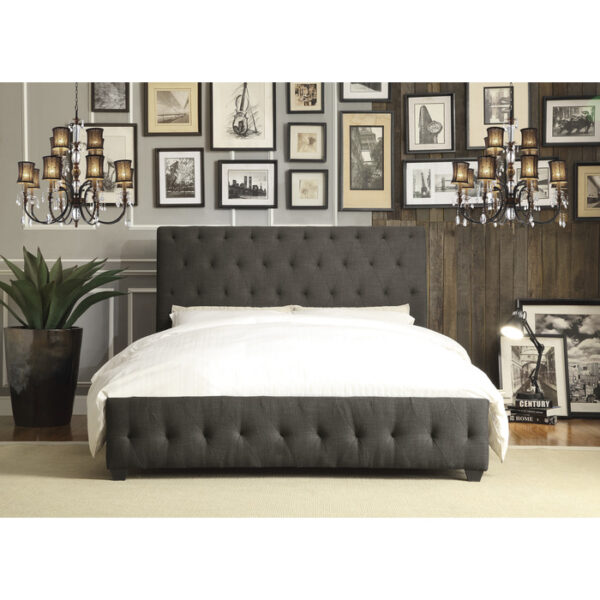 HE-5789N-1  Queen Sleigh Bed