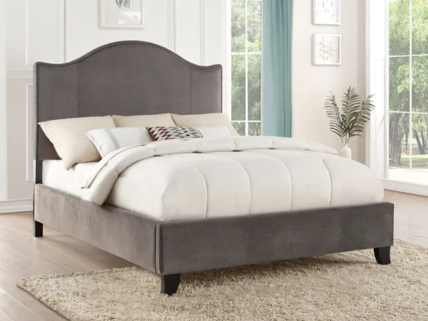 5874GY Bedroom Carlow Collection Queen Bed