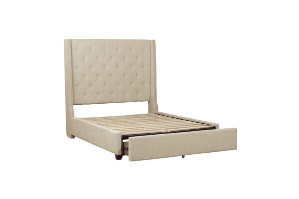 5877BE-DW Bedroom Fairborn Collection Queen Platform Bed with Stor...