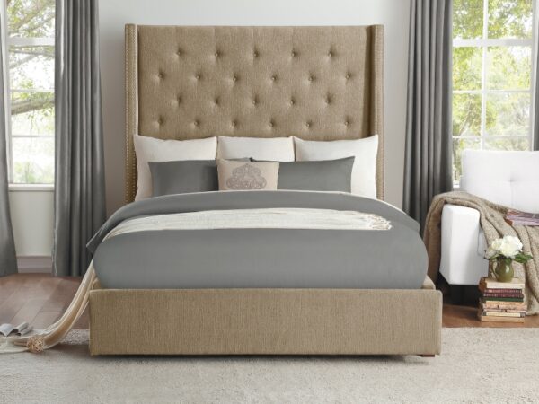 5877BR Bedroom Fairborn Collection Queen Platform Bed