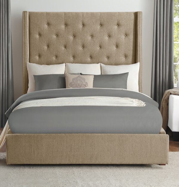 5877BR Bedroom Fairborn Collection Queen Platform Bed