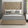 5877BR-DW Bedroom Fairborn Collection Queen Platform Bed with Stor...