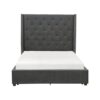 5877GY Bedroom Fairborn Collection Queen Platform Bed