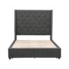 5877GY Bedroom Fairborn Collection Queen Platform Bed