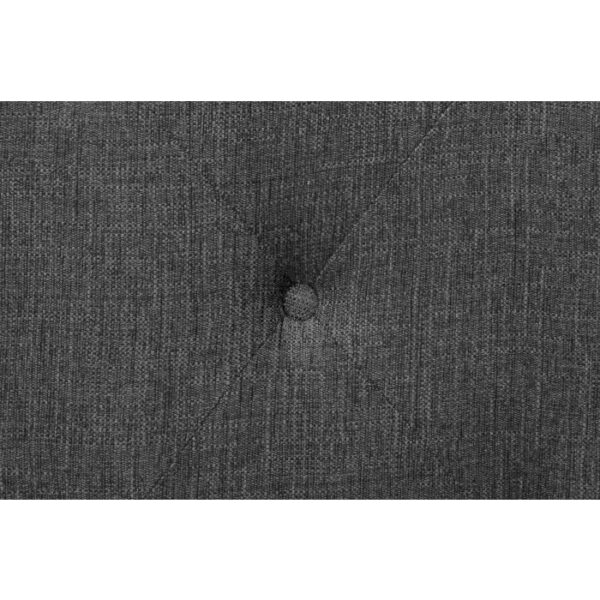 HE-5877GY-1DW  Queen Platform Bed with Storage Footboard