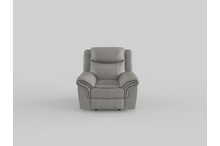 8206GRY Seating-Aram Collection 2pc Set: Sofa, Love