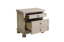 2259GY Bedroom Bethel Collection 4PC SET: 1QB,1NS,1DR,1MR