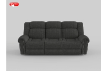 9204MT-PW Seating-Brennen Collection 2pc Set: Sofa, Love (Power)
