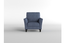 9519GRY Seating-Aliana Collection 2pc Set: Sofa, Love