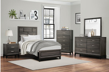 1645 Bedroom Davi Collection 4PC SET (QB+NS+DR+MR)