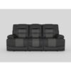 9388GRY-3 Double Reclining Sofa with C...