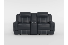 8516BU Seating-Littleton Collection 2pc Set: Sofa, Love