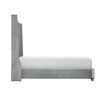 UPHL VELVET EK BED, GRAY
