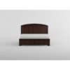 HE-1520WH-1  Queen Platform Bed with Footboard Storage