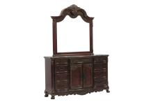 2243 Bedroom Deryn Park Collection 4pc set (QB+NS+DR+MR)