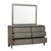 1730GY Bedroom Cotterill Collection 4pc Set (QB+NS+DR+MR)