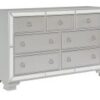 1646 Bedroom Avondale Collection 4pc Set (QB+NS+DR+MR)