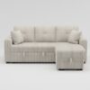 9649BE Seating-Rhett Collection 3-Piece Reversible Sectional...