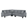 8202GRY-SC Seating-Sinclair Collection 2-Piece Reversible Sectional