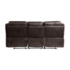 8206BRW Seating-Aram Collection 2pc Set: Sofa, Love