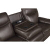 8206BRW-3 Double Reclining Sofa with C...