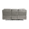 8206GRY Seating-Aram Collection 2pc Set: Sofa, Love