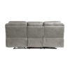 8206GRY-3 Double Reclining Sofa with C...