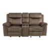 8206NF Seating-Aram Collection 2pc Set: Sofa, Love