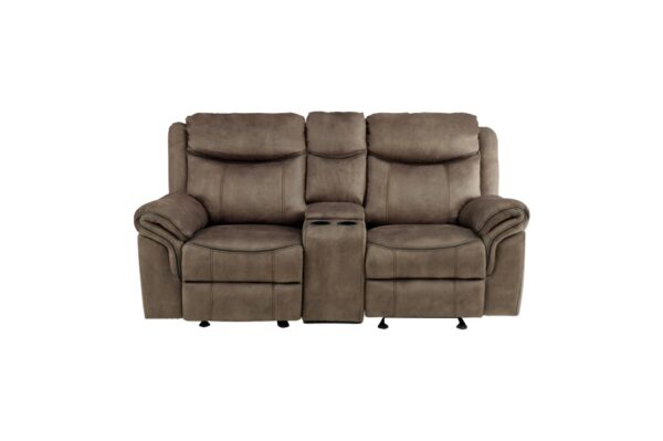 8206NF Seating-Aram Collection 2pc Set: Sofa, Love