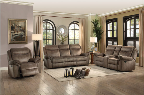 8206NF Seating-Aram Collection 2pc Set: Sofa, Love