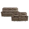 8206NF Seating-Aram Collection 2pc Set: Sofa, Love