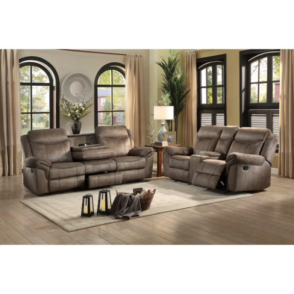 8206NF-3 Double Reclining Sofa with C...