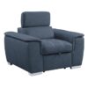 8228BU Seating-Ferriday Collection 2-Piece Sectional with Adjus...