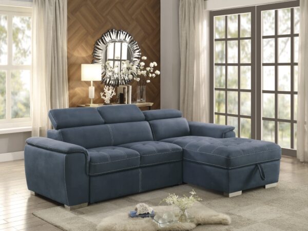 8228BU Seating-Ferriday Collection 2-Piece Sectional with Adjus...