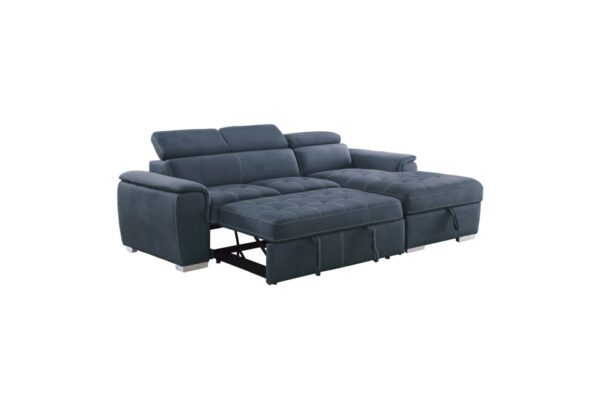 8228BU Seating-Ferriday Collection 2-Piece Sectional with Adjus...