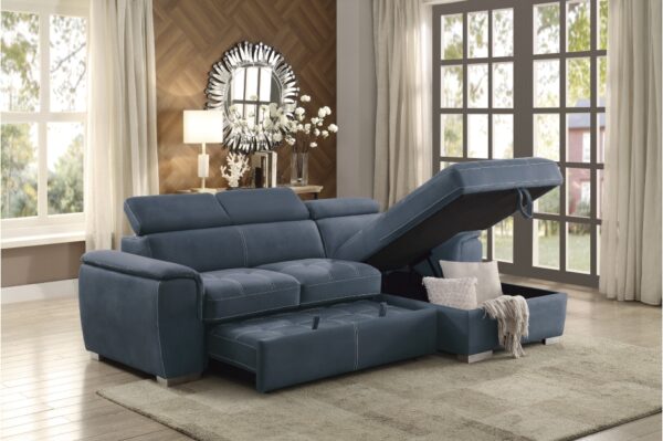 8228BU Seating-Ferriday Collection 2-Piece Sectional with Adjus...