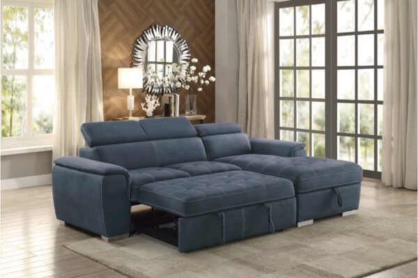 8228BU Seating-Ferriday Collection 2-Piece Sectional with Adjus...