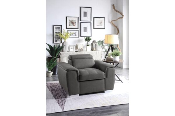 8228GY Seating-Ferriday Collection 2-Piece Sectional with Adjus...