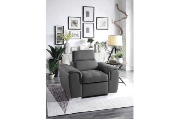 8228GY Seating-Ferriday Collection 2-Piece Sectional with Adjus...
