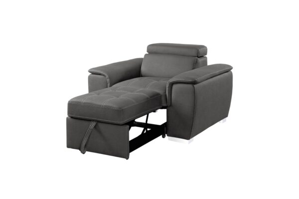 8228GY Seating-Ferriday Collection 2-Piece Sectional with Adjus...