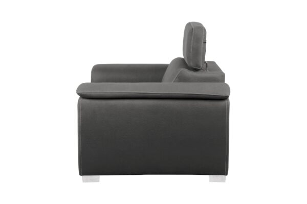 8228GY Seating-Ferriday Collection 2-Piece Sectional with Adjus...