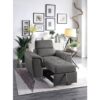 8228GY Seating-Ferriday Collection 2-Piece Sectional with Adjus...