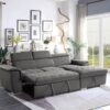 8228GY Seating-Ferriday Collection 2-Piece Sectional with Adjus...
