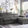 8228GY Seating-Ferriday Collection 2-Piece Sectional with Adjus...
