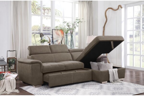 8228TP Seating-Ferriday Collection 2-Piece Sectional with Adjus...