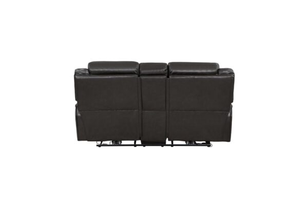 8229NDG-PW Seating-Amite Collection 2pc Set: Sofa, Love (Power)